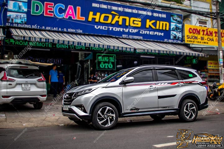 Tem Xe Toyota Rush - TRU010 - Ảnh 1