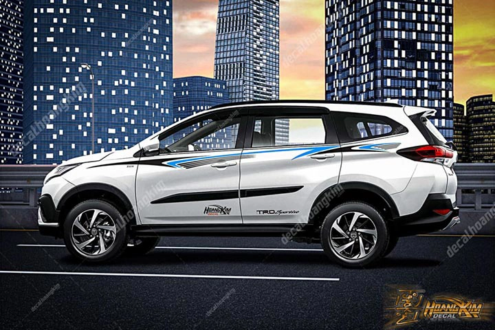 Tem Xe Toyota Rush - TRU007