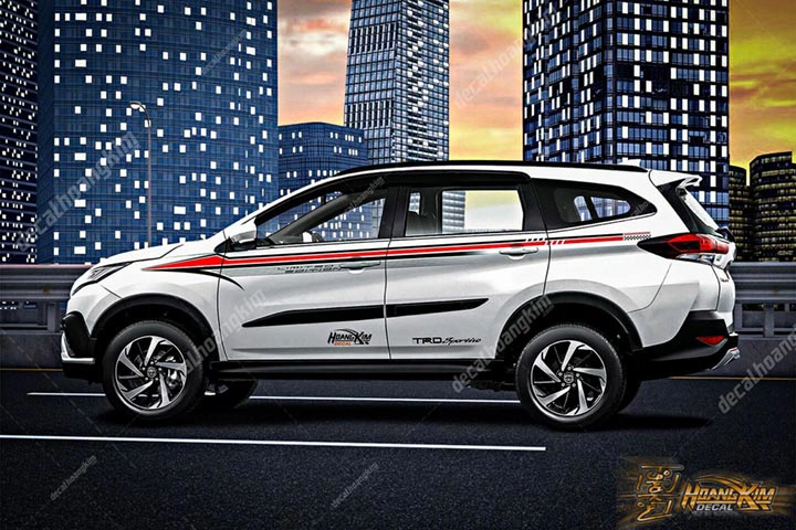 Tem Xe Toyota Rush - TRU009 - Ảnh 1