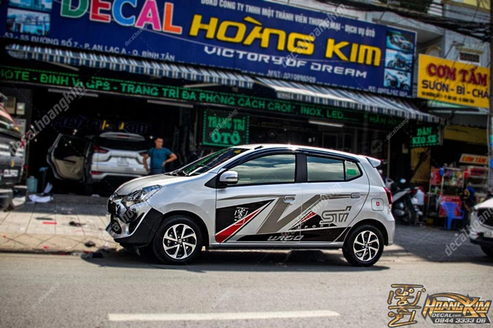 Tem Xe Toyota Wigo - TWI004 - Ảnh 1