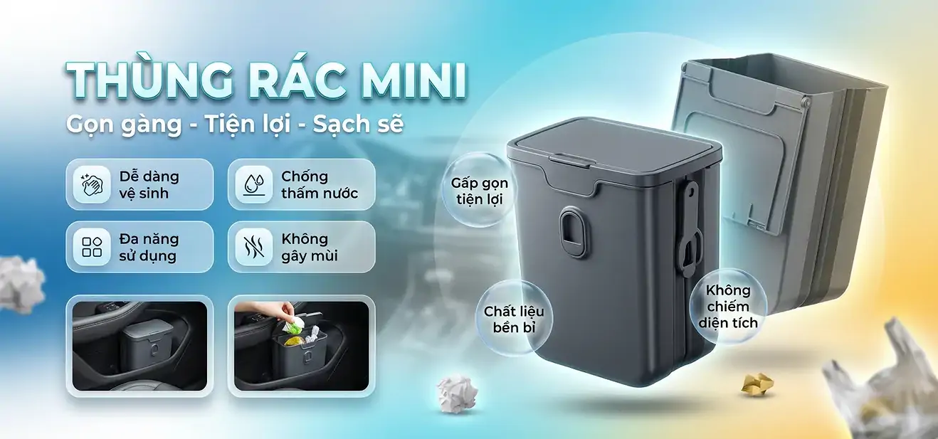 Thùng Rác Mini