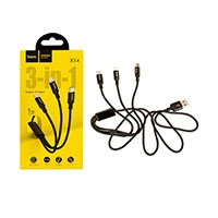 Dây Sạc Điện Thoại Hoco X14 3in1