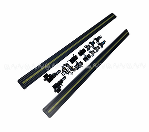 Bậc lên xuống điện Ranger 2022+ 2 viền led  AKM