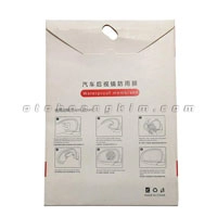 Miếng dán chống nước mưa gương ô tô hình bầu dục