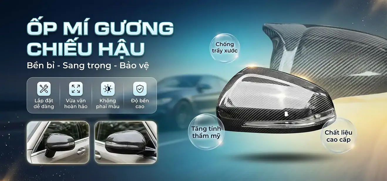 Ốp Mí Gương Chiếu Hậu