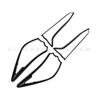 Viền đèn sau  Toyota Fortuner [2020-2021] đen