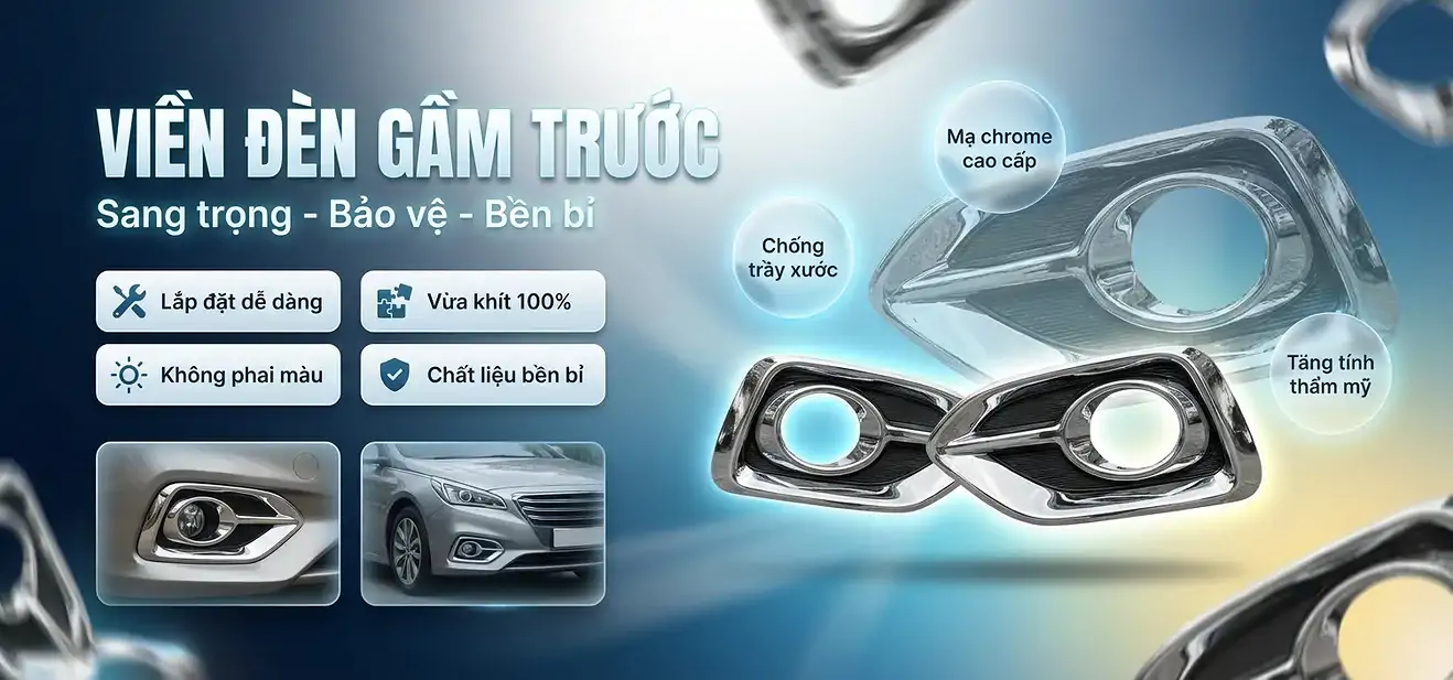 Viền Đèn Gầm Trước