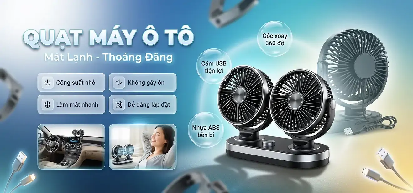 Quạt Máy Ô Tô