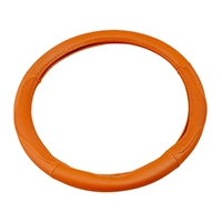 Bọc Vô Lăng Cao Su Loại 1 Màu Nâu Đơn Giản