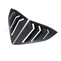 Ốp mang cá khung kính Honda Civic [2017-2020] đen