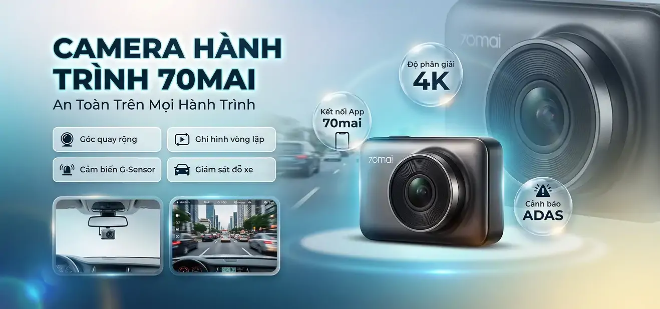 Camera Hành Trình 70mai