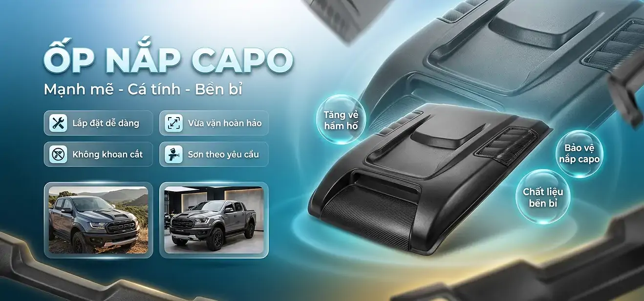 Ốp Nắp Capo