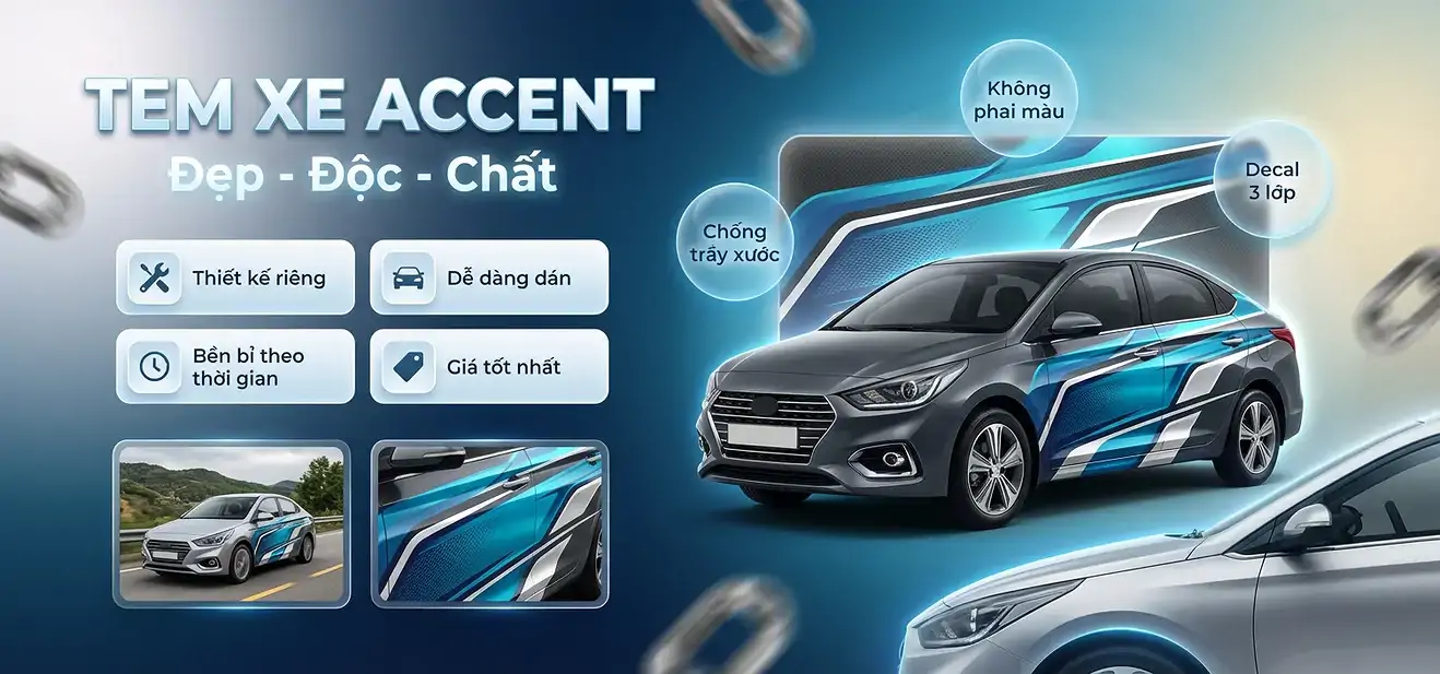 Tem Xe Hyundai Accent