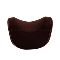 Gối cổ GC03 cao su non khúc xương lớn nâu