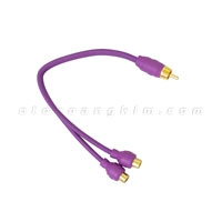 Dây AV 1 ra 2 (1 lõm-2 lồi)