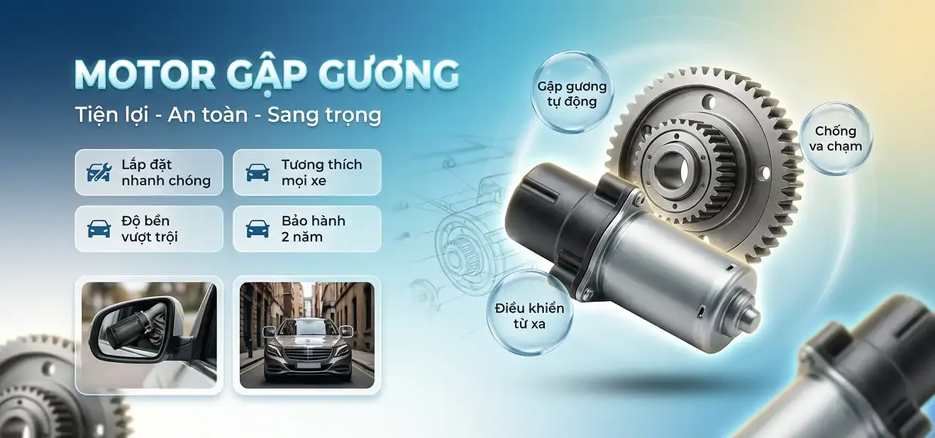 Motor Gập Gương