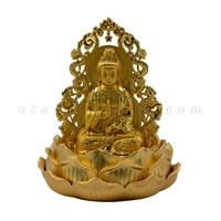 Tượng phật vàng quan âm Song Long