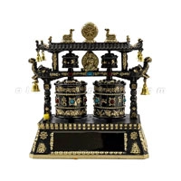 Tượng chuông đôi đen LS