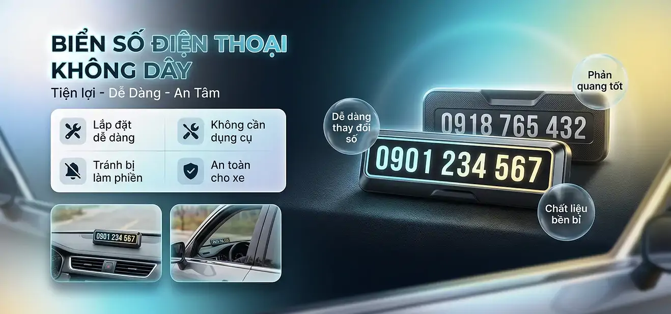 Biển Số Điện Thoại Không Dây