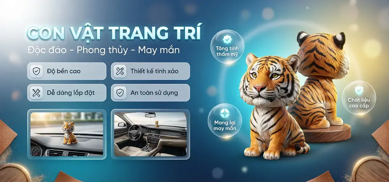 Con Vật Trang Trí