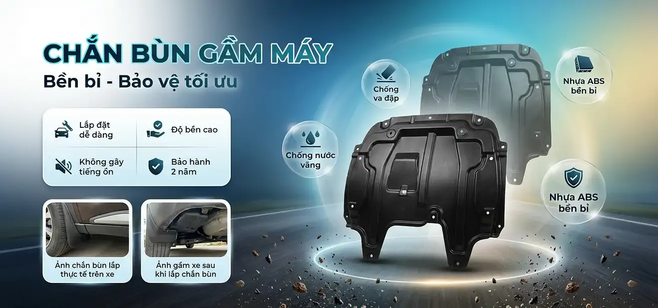 Chắn Bùn Gầm Máy