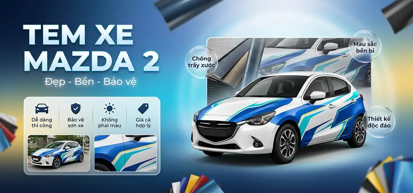 Tem Xe Mazda Mazda 2