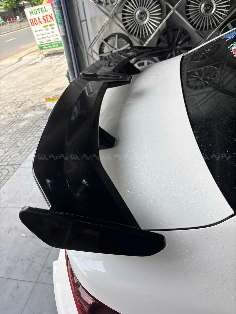 Đuôi cá thông dụng cao lõm mẫu 2 đen bóng  - Ảnh 4