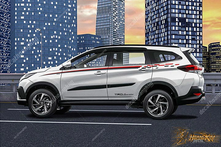 Tem Xe Toyota Rush - TRU001 - Ảnh 1