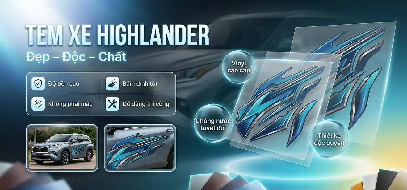 Tem Xe Toyota Highlander