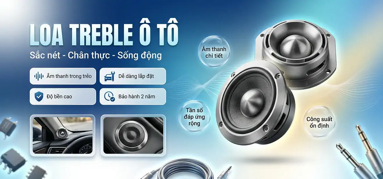 Loa Treble ô tô