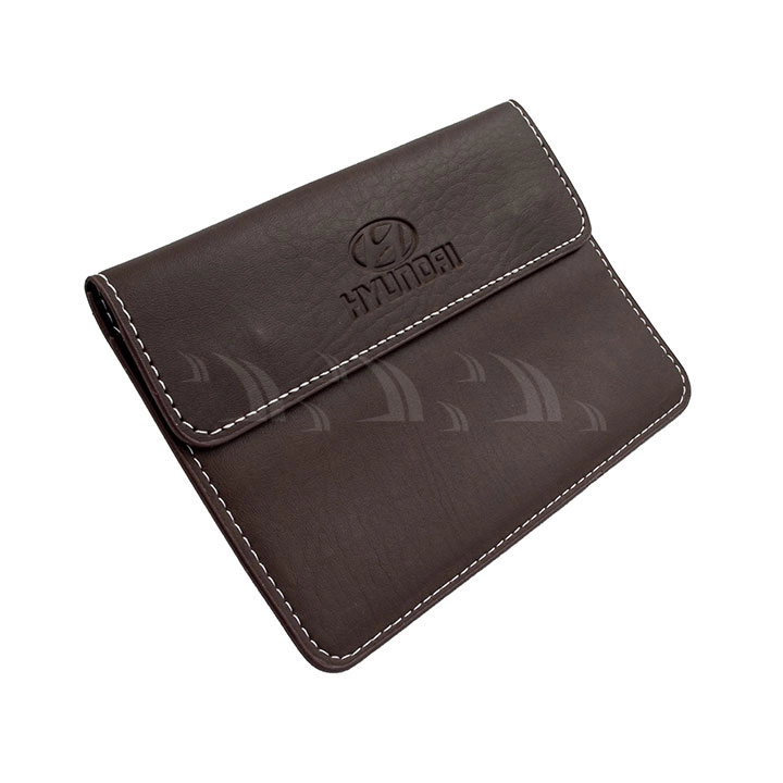 Bóp da nhỏ đựng giấy tờ Hyundai - Ảnh 1