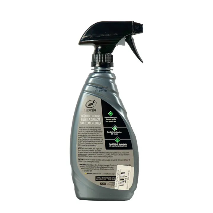 Chai Turtle Wax 53409 Hybrid Bóng Sơn 473ml - Ảnh 2