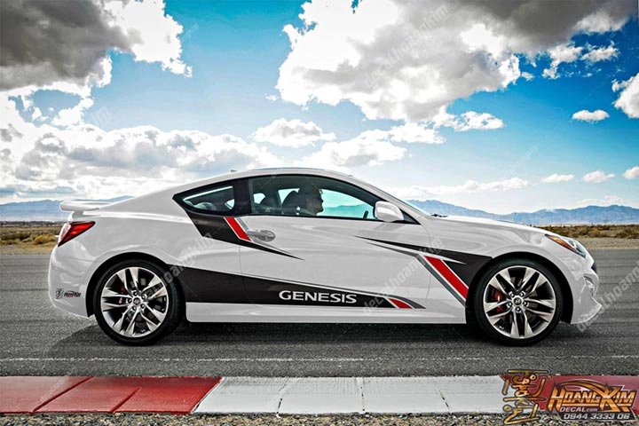 Tem Xe Hyundai Genesis - HGE003 - Ảnh 1