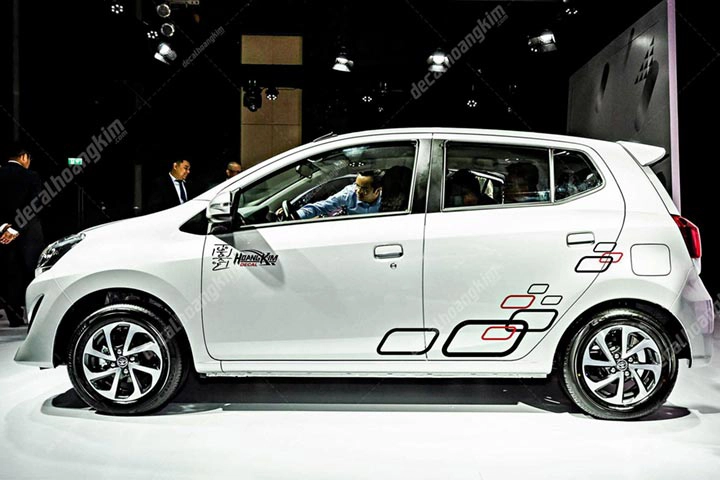 Tem Xe Toyota Wigo - TWI011 - Ảnh 1