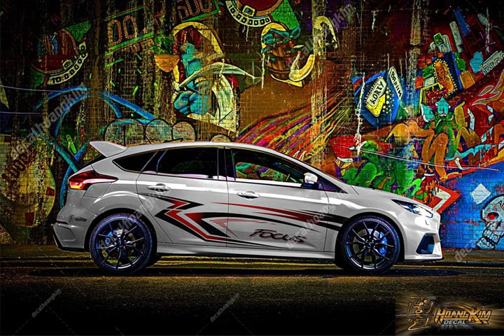 Tem Xe Ford Focus - FFO007 - Ảnh 1