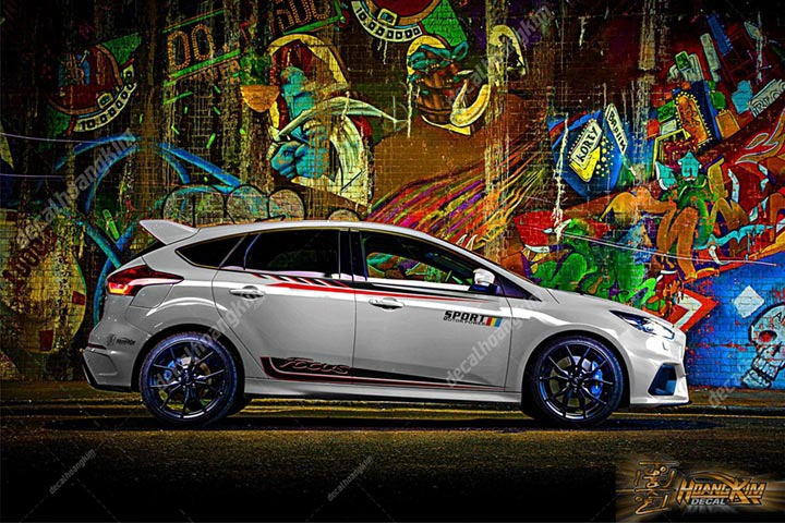 Tem Xe Ford Focus - FFO004 - Ảnh 1