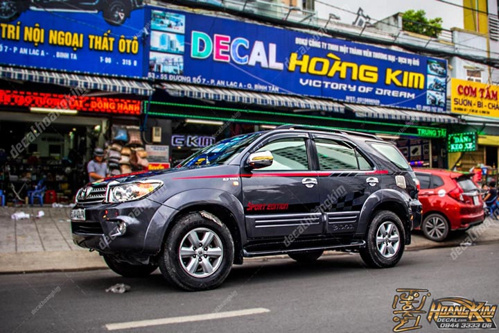 Tem Xe Toyota Fortuner - TFO060 - Ảnh 1