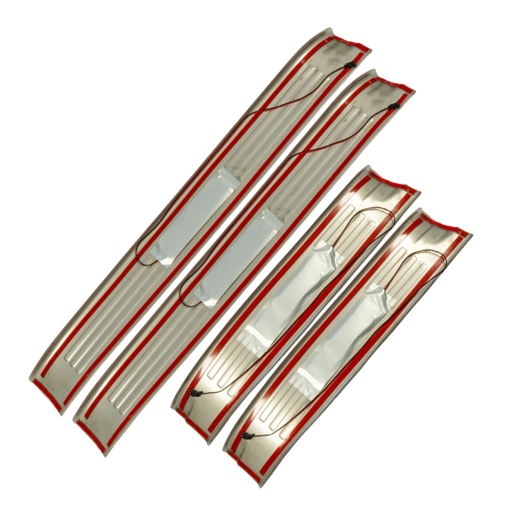 Nẹp Bước Chân Trong Prado Inox Có Đèn