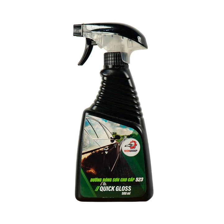 Chai Techgroup 523 Quick Gloss bóng sơn 500ml