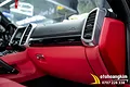 Đổi màu nội thất đỏ rượu vang xe Porsche - ảnh 12