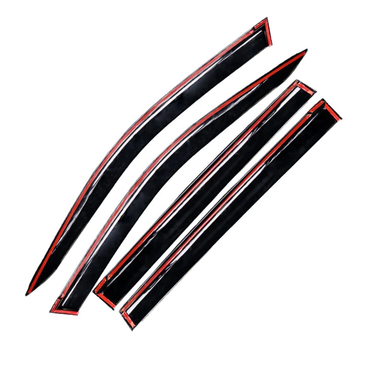 Vè Che Mưa Toyota Innova 2023+ Đen Dày