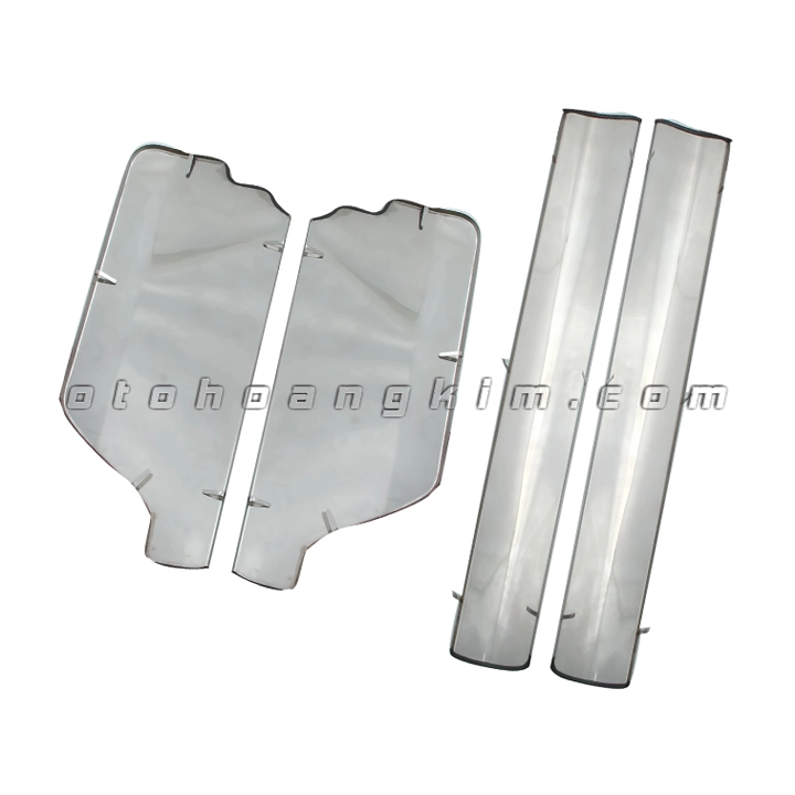 Nẹp bước chân trong Mitsubishi Zinger [2009-2019] inox