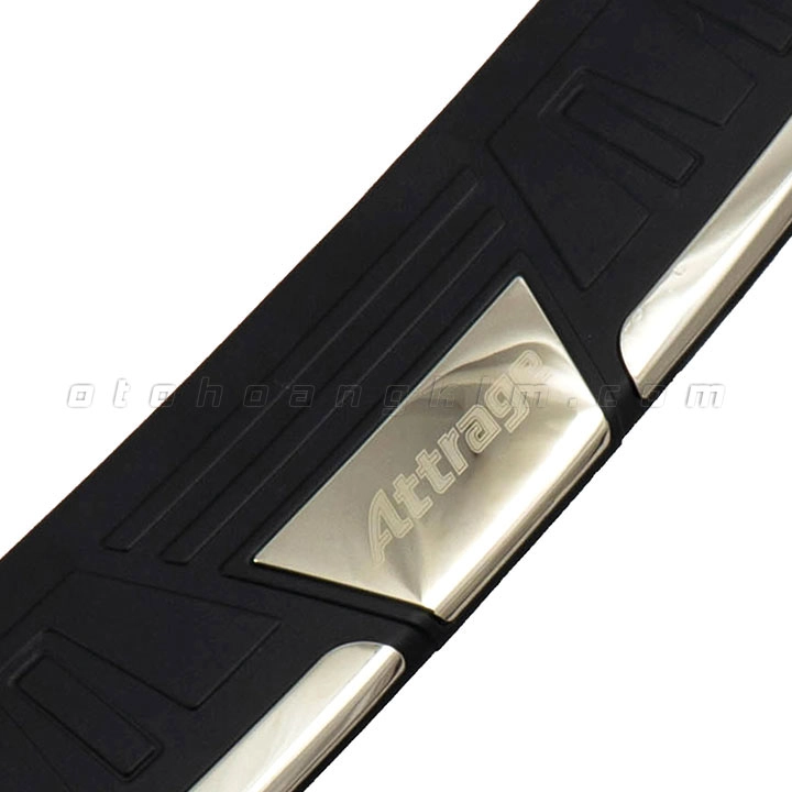 Chống trầy cốp ngoài Mitsubishi Attrage [2015-2020] nhựa đen