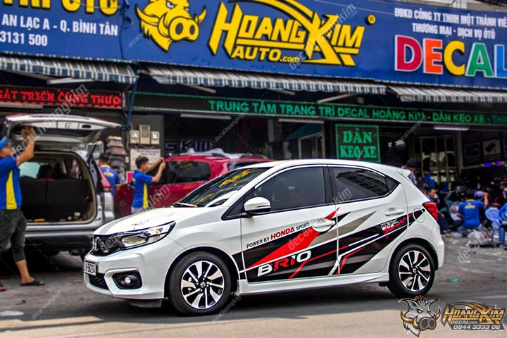Tem Xe Honda Brio - HBR001