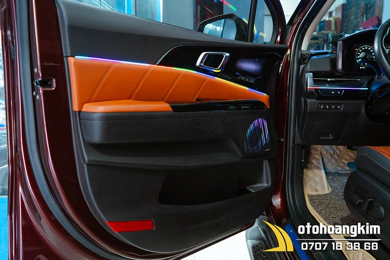 Led Nội Thất Ambient Ma Trận 22 Chi Tiết Xe Kia Carnival