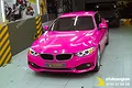 Dán đổi màu hồng Gloss Hot Pink Bmw - ảnh 10