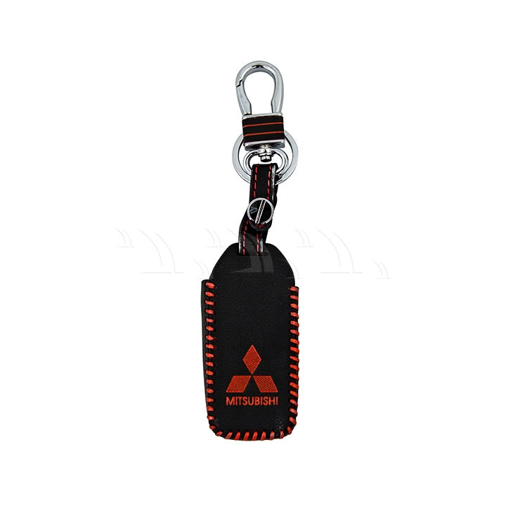 Bao móc khóa da Mitsubishi - Ảnh 1