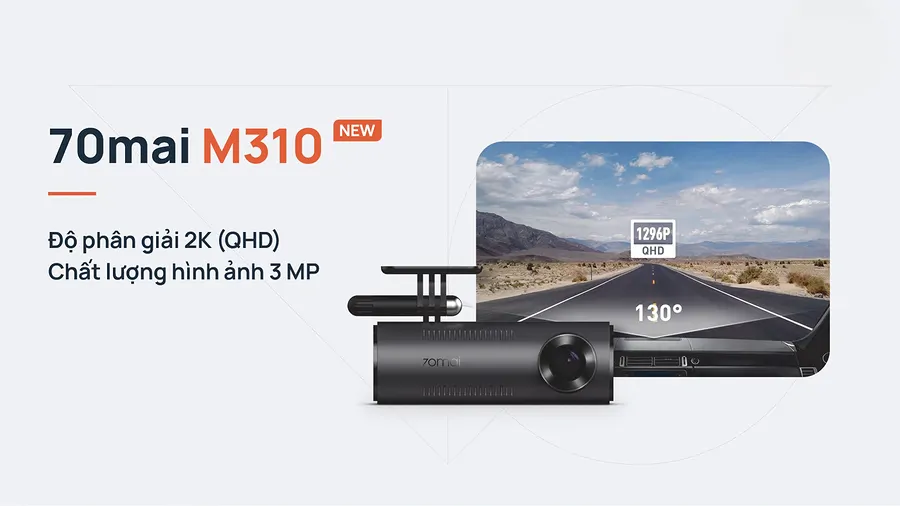 Camera hành trình 70mai M310 - Ảnh 3