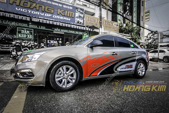 Tem Xe Chevrolet Cruze - CCR002 - Ảnh 1