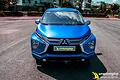 Dán đổi màu xanh nhôm xước ánh kim Mitsubishi Xpander - ảnh 2
